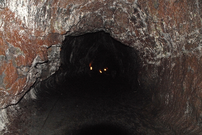 Lava tube, Vulcano National Park, Big Island