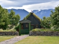Tørvekirken Vidimyrarkirkja syd for Varmelid, nordlandet.
