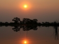 okavango3, solnedgang