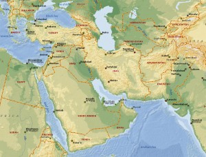 mellemøsten og centralasien