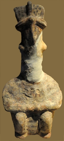 Canhasan, terra cotta, 6500 år fvt.,Chalcolitikum,  Museet for anatolske civilisationer, Ankara