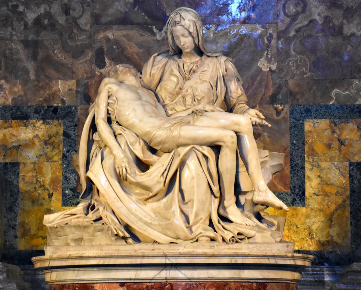 Michelangelos Pietá, Peterskirken
